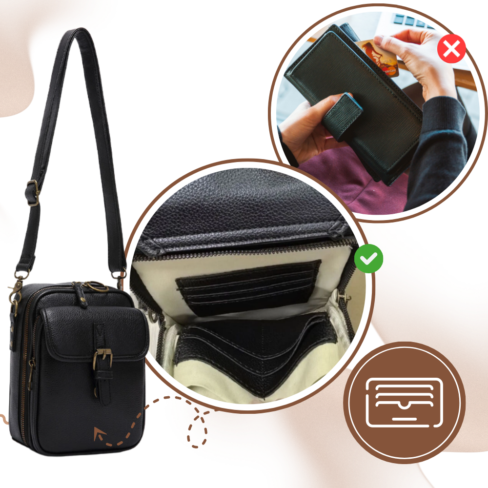 Borsa a tracolla vintage tutto-in-uno - Ozerty