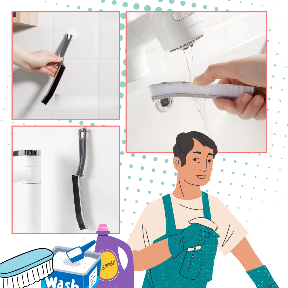 Spazzola di pulizia ergonomica - Ozerty