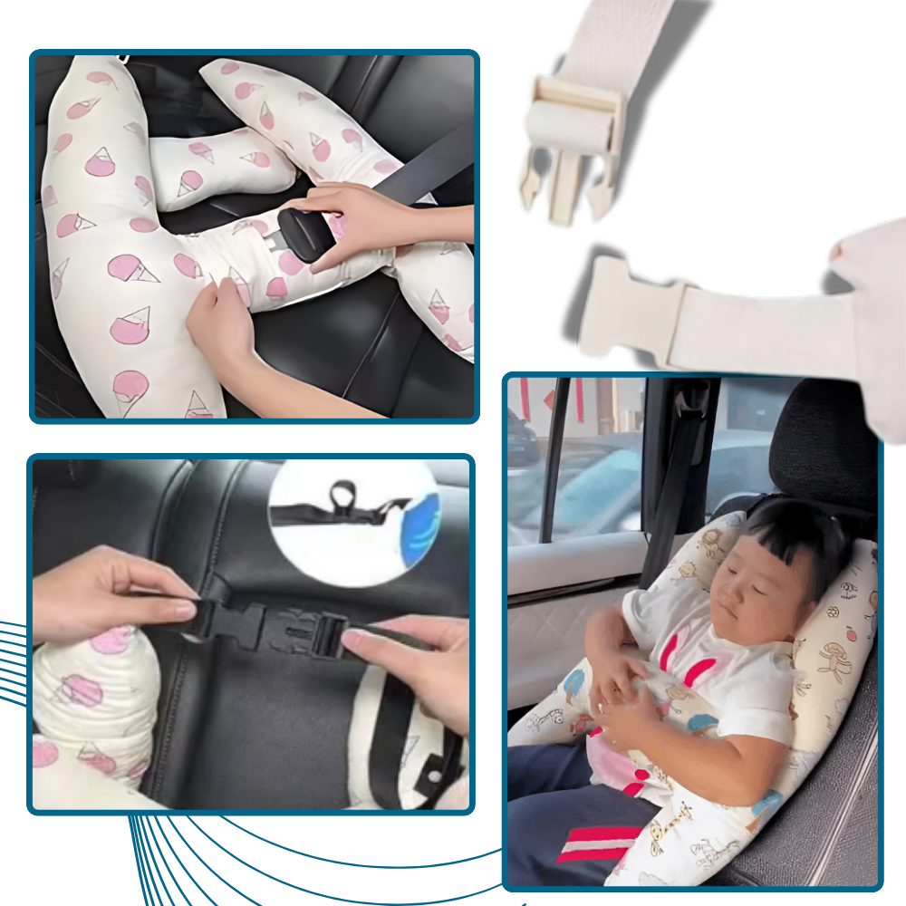 Cuscino da Viaggio per Collo con Supporto Ergonomico - Ozerty