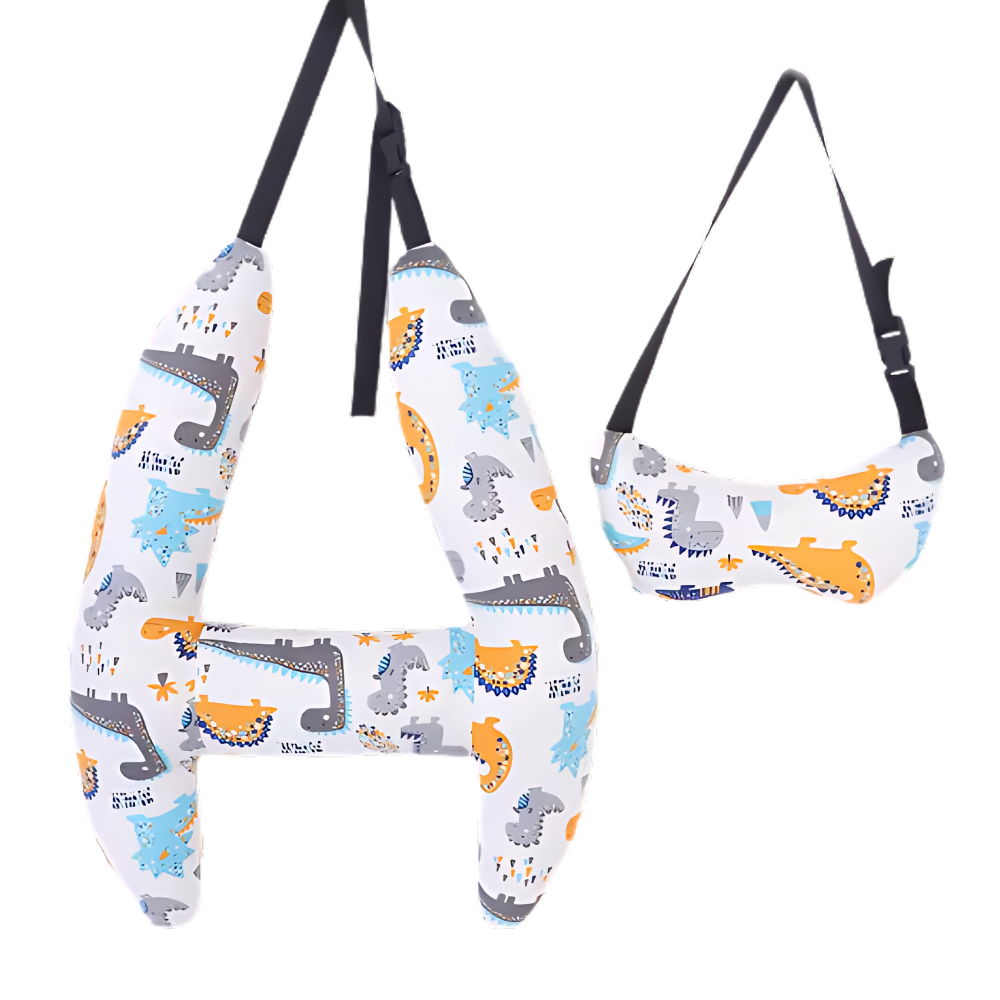 Travel Neck Pillow with Ergonomic Support