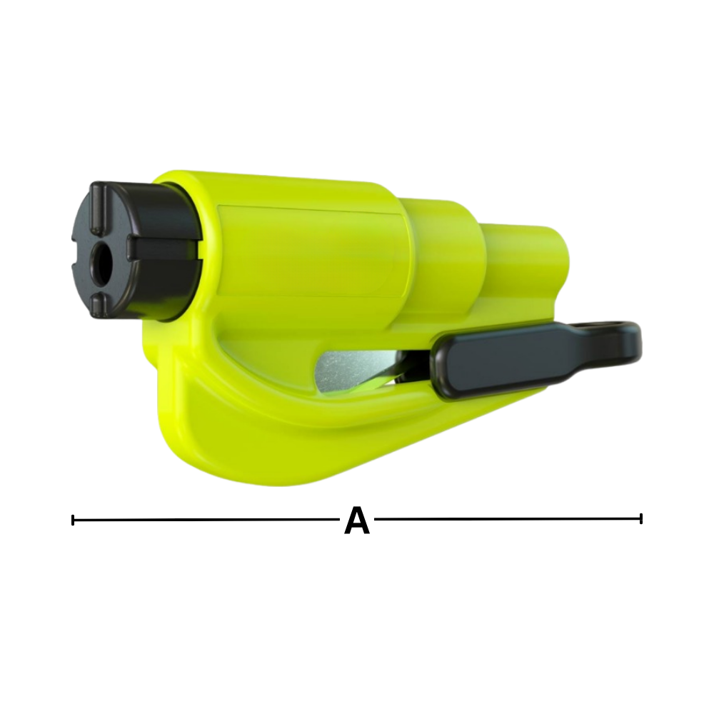 Strumento di rottura per auto essenziale 2 in 1 - Ozerty