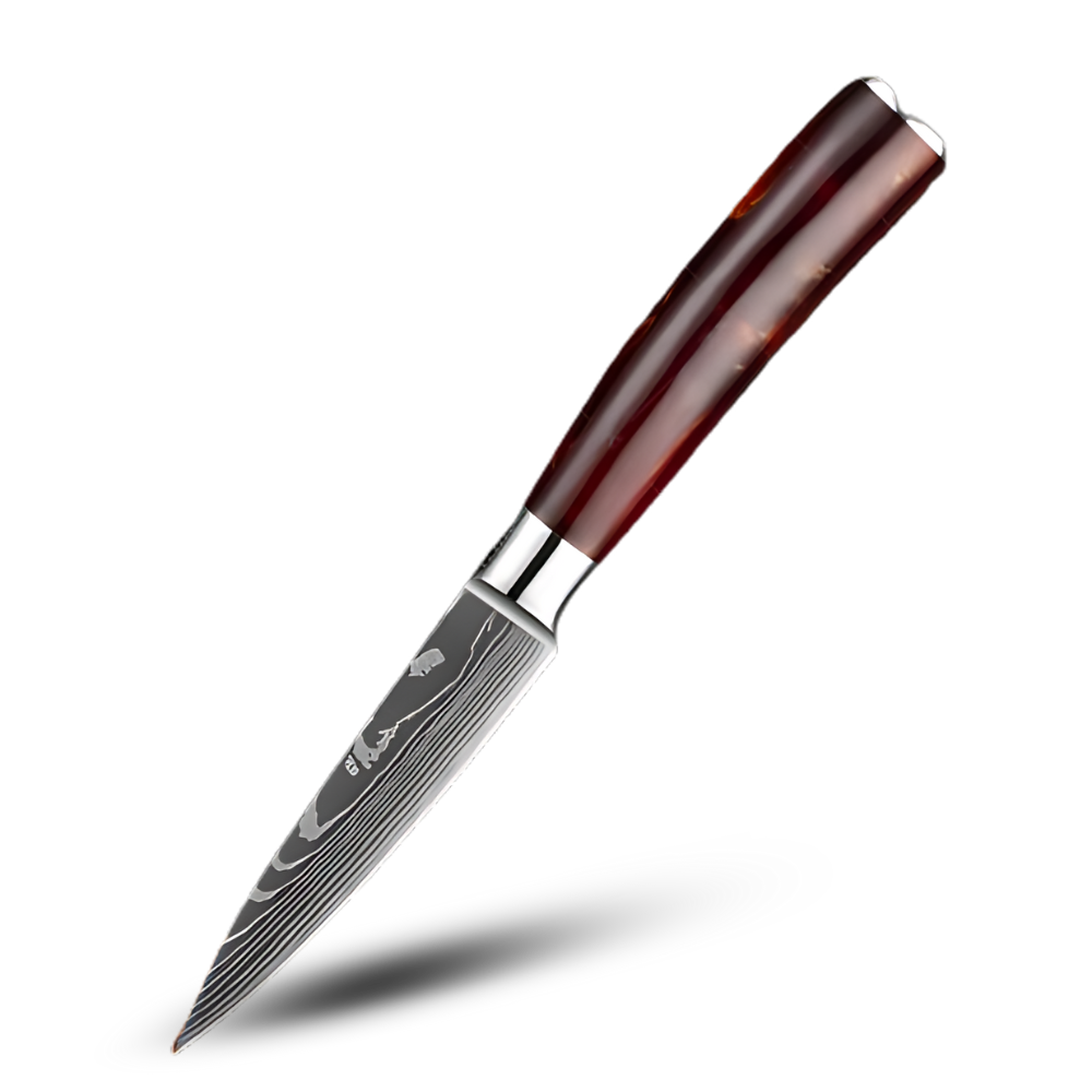 Coltelli giapponesi della serie Terra di fuoco -Shotoh - Coltello multiuso 13 cm - Ozerty