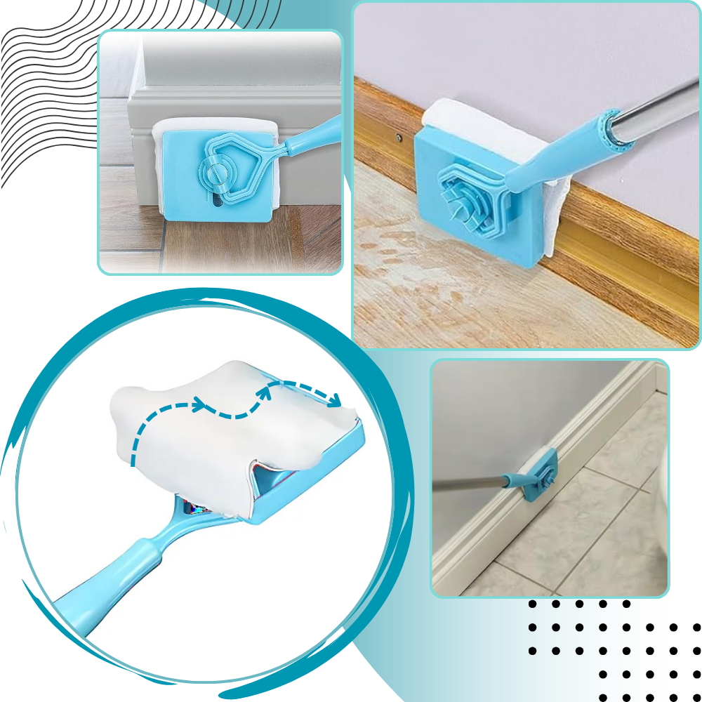 Pulitore Flessibile per Battiscopa - Ozerty