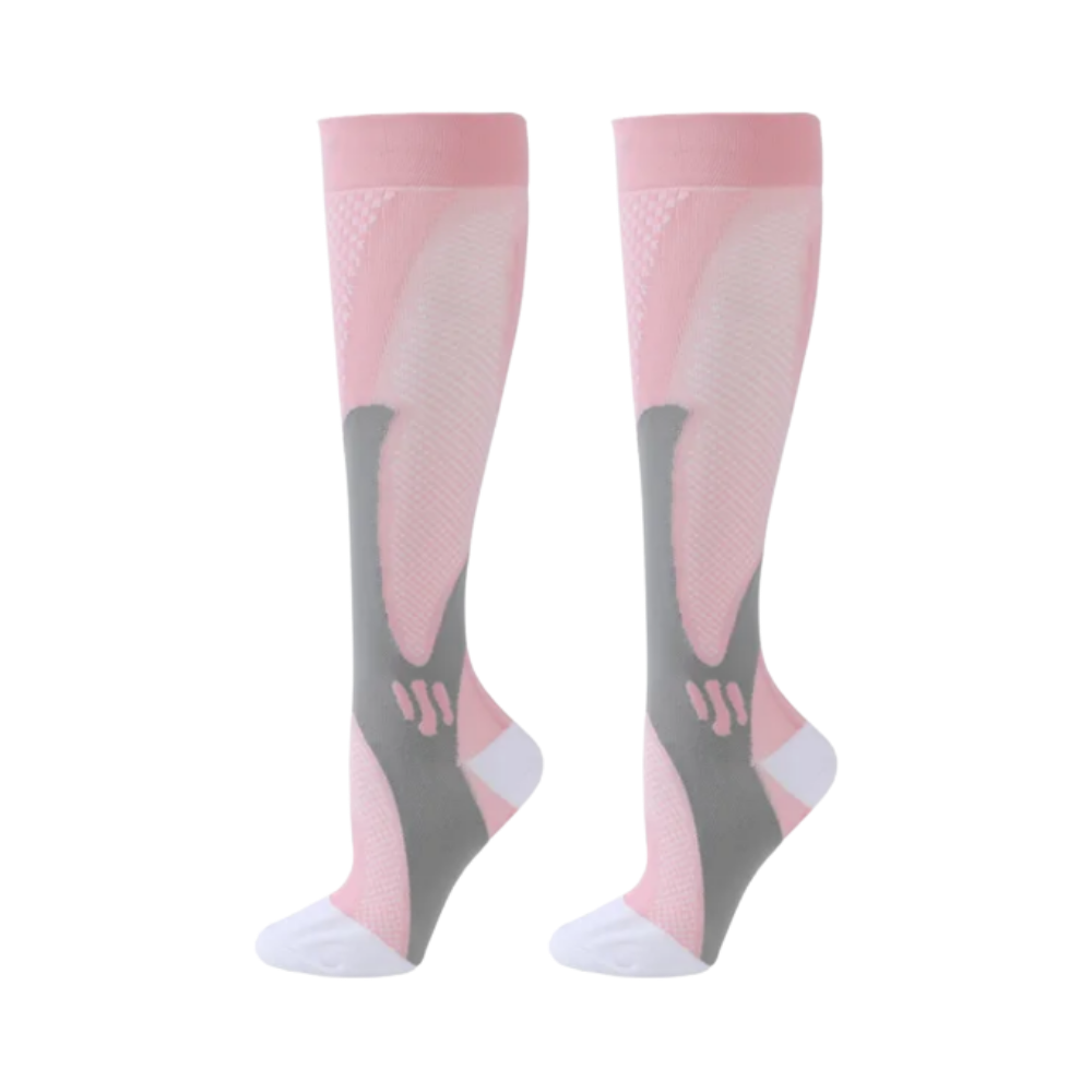 Calze a compressione funzionali ed eleganti -Rosa/S/MRosa/L/XLRosa/XXL - Ozerty