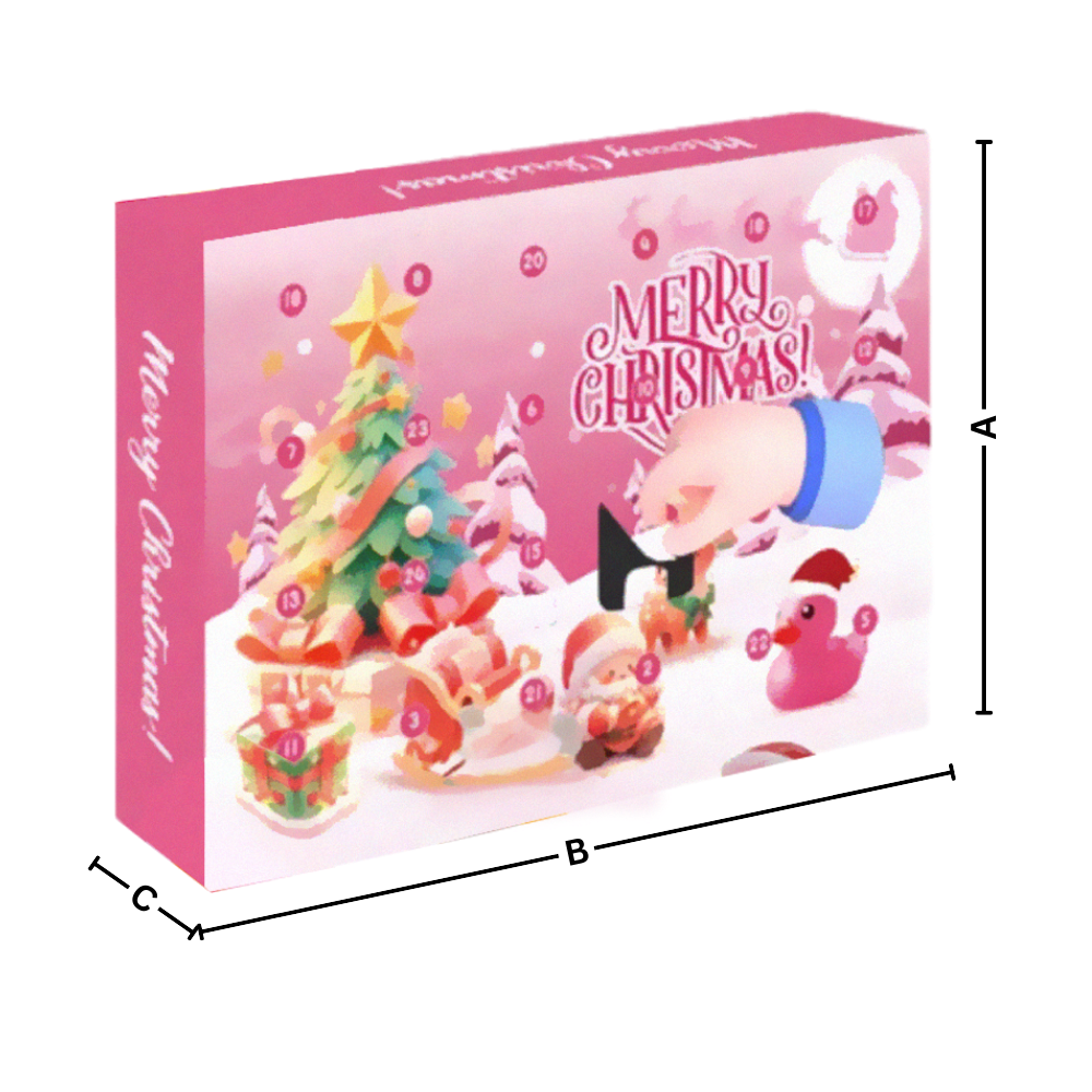 Calendario delle anatre dell'Avvento per Halloween e Natale - Ozerty