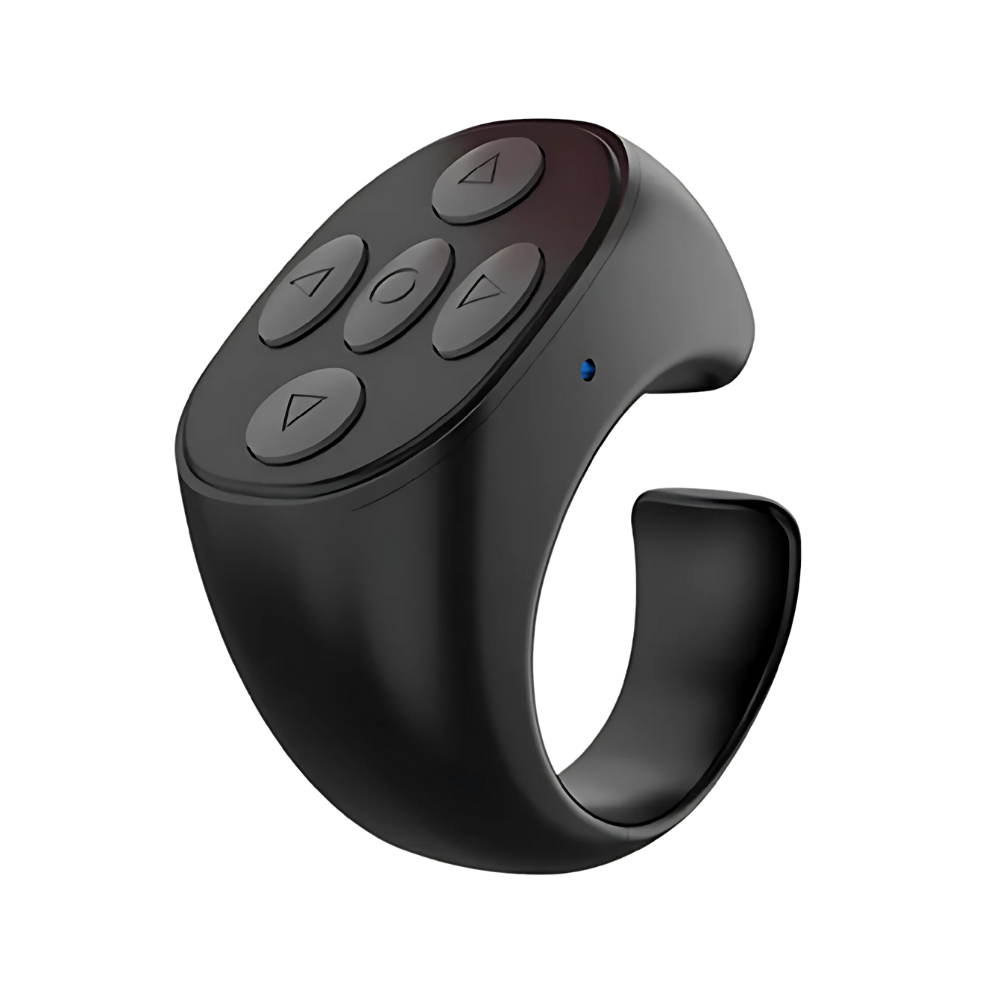 Anello intelligente a mani libere -Nero - Ozerty