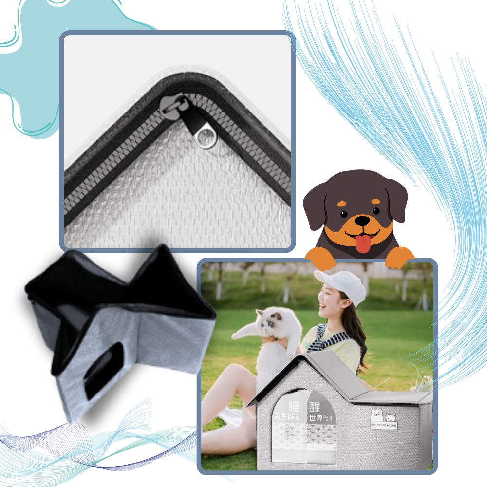 Cuccia per Gatti Isolata con Rivestimento Termoriflettente - Ozerty