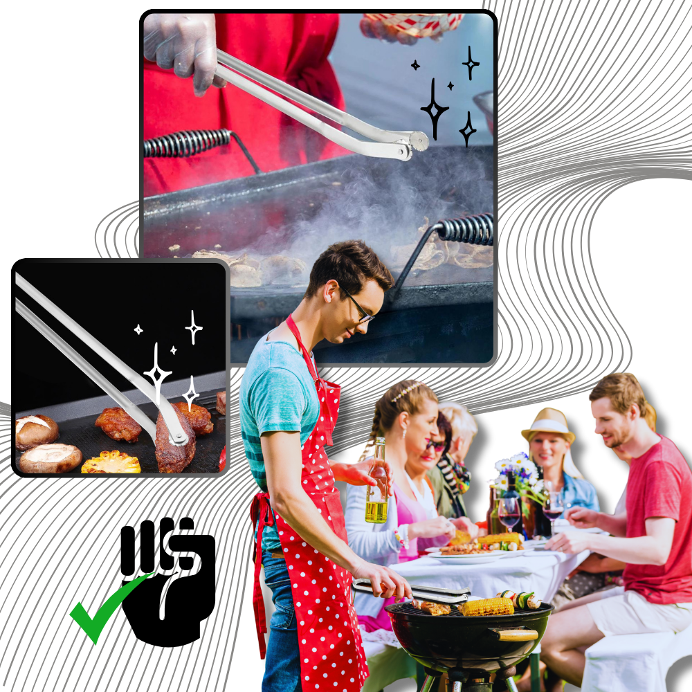 Pinze per barbecue resistenti al calore - Ozerty