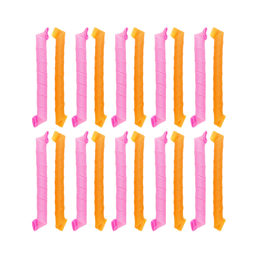 Kit di rulli per capelli ricci senza calore -L/20 Pezzi - Ozerty