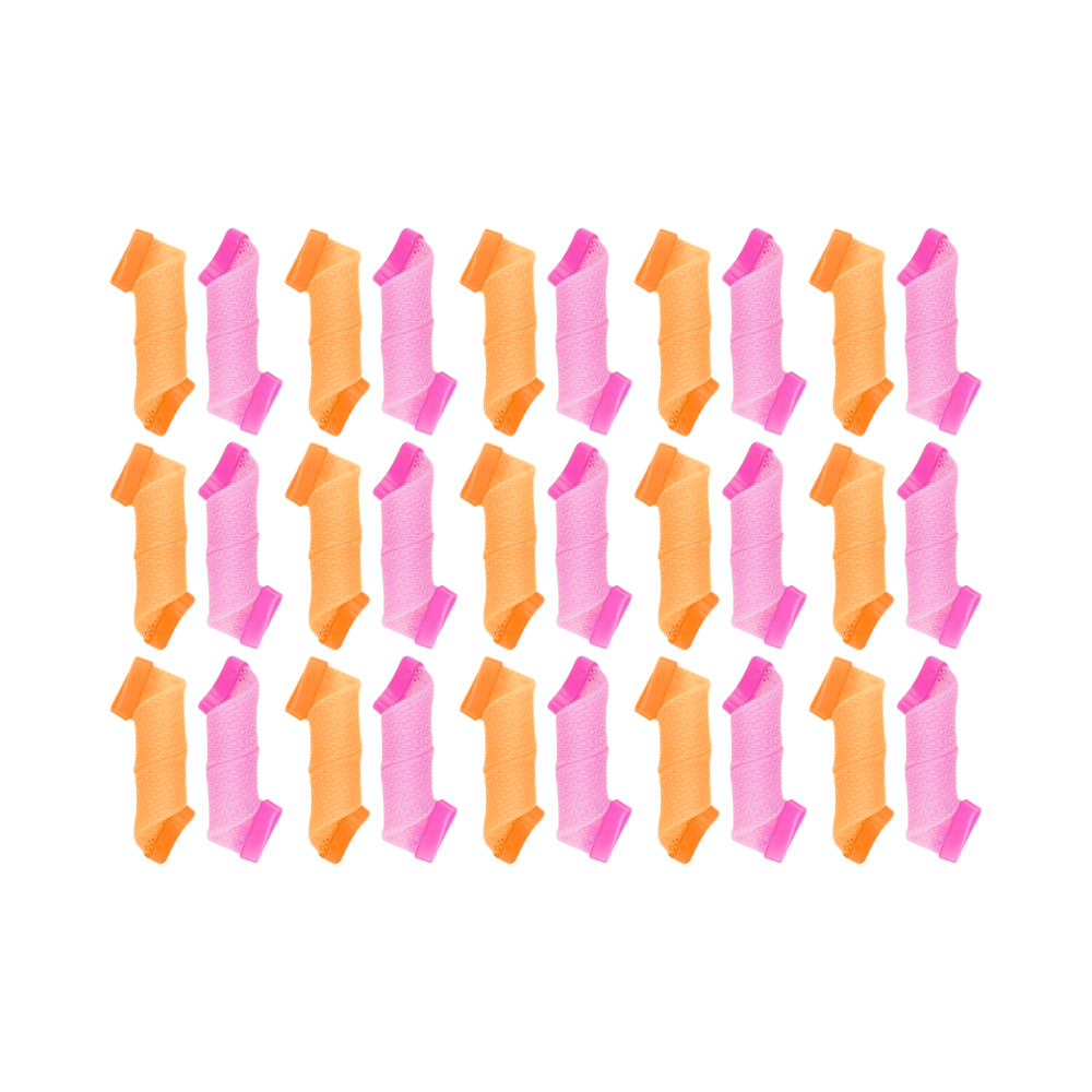 Kit di rulli per capelli ricci senza calore -M/30 Pezzi - Ozerty