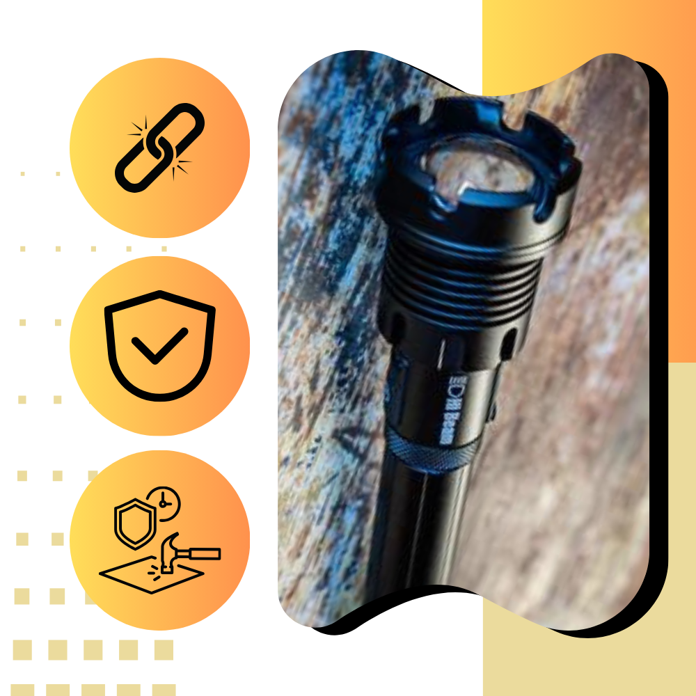 Torcia a led ricaricabile ad alto raggio - Ozerty