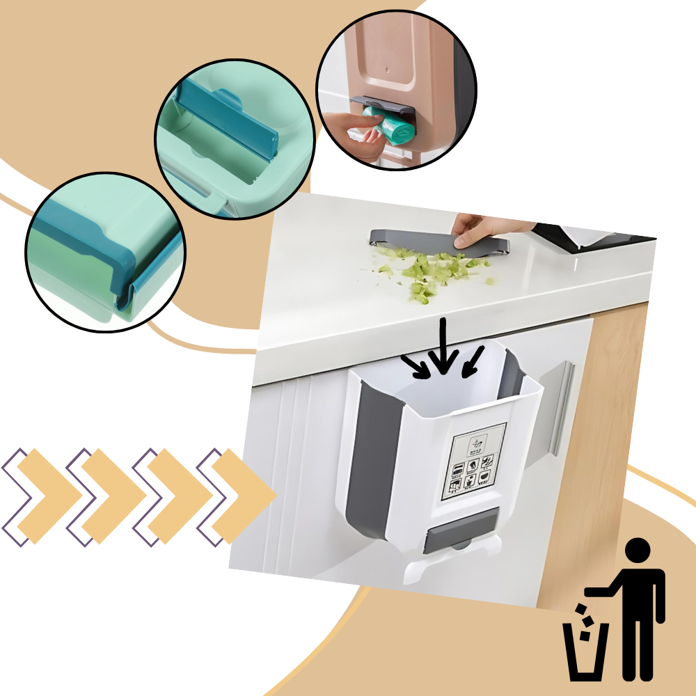 Cestino pieghevole ad alta capacità - Ozerty