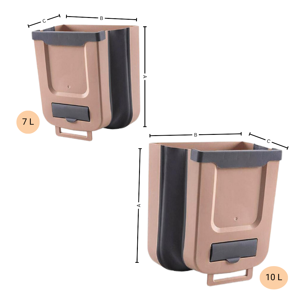 Cestino pieghevole ad alta capacità - Ozerty