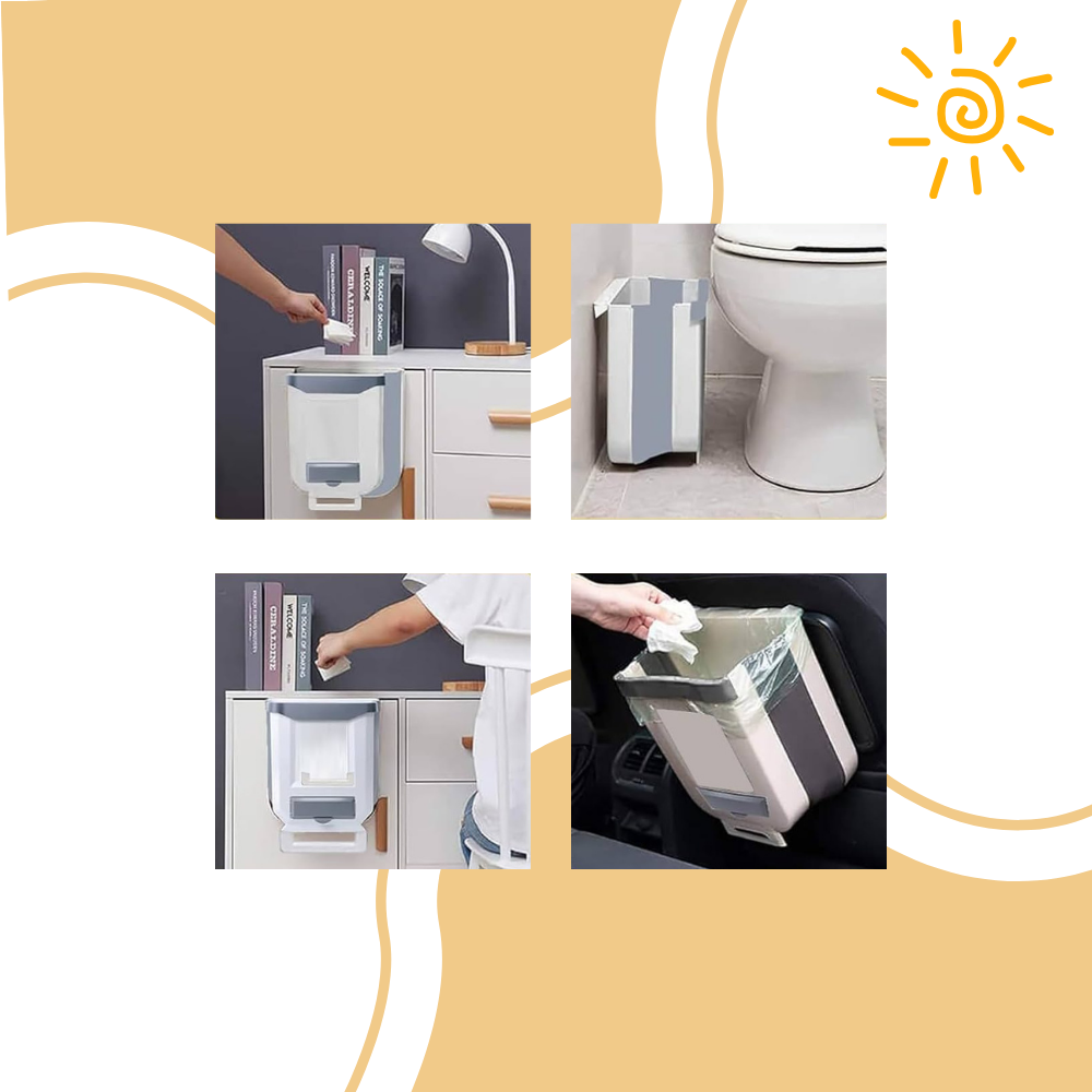 Cestino pieghevole ad alta capacità - Ozerty