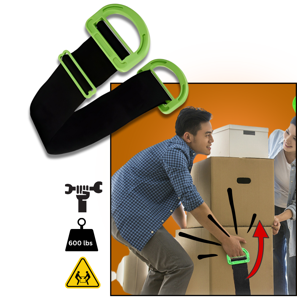 Cinghie di Sollevamento per Mobili ad Alta Capacità - Ozerty