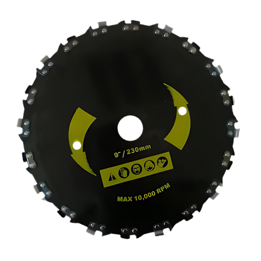 Testina di taglio in acciaio ad alto numero di giri -230 mm - Ozerty