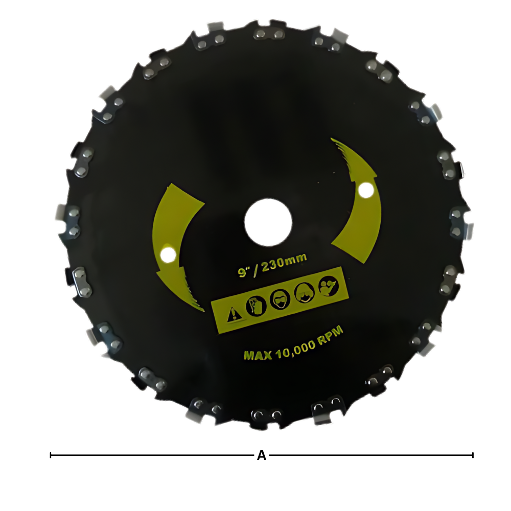 Testina di taglio in acciaio ad alto numero di giri - Ozerty