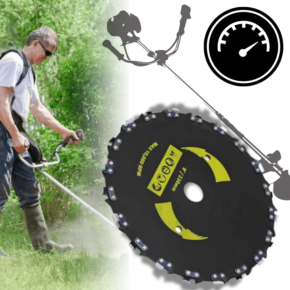 Testina di taglio in acciaio ad alto numero di giri - Ozerty