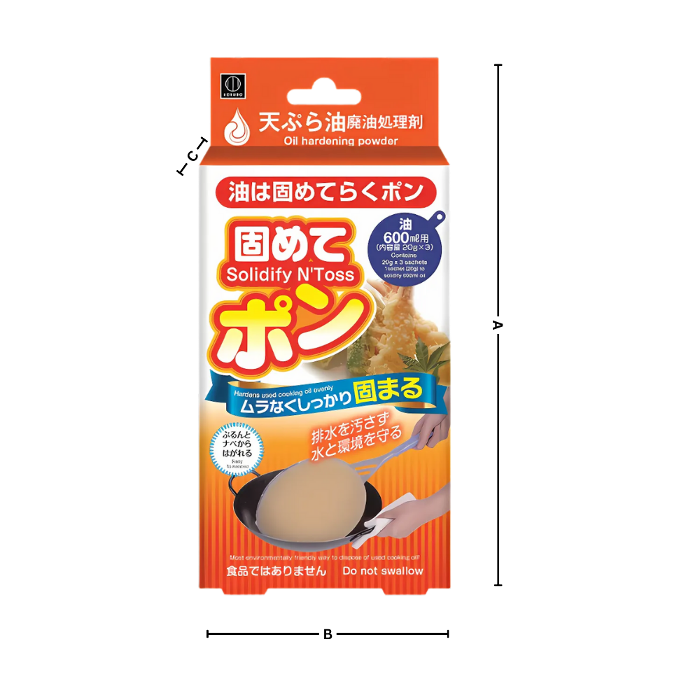 Solidificatore per Olio da Cucina in Polvere - Ozerty