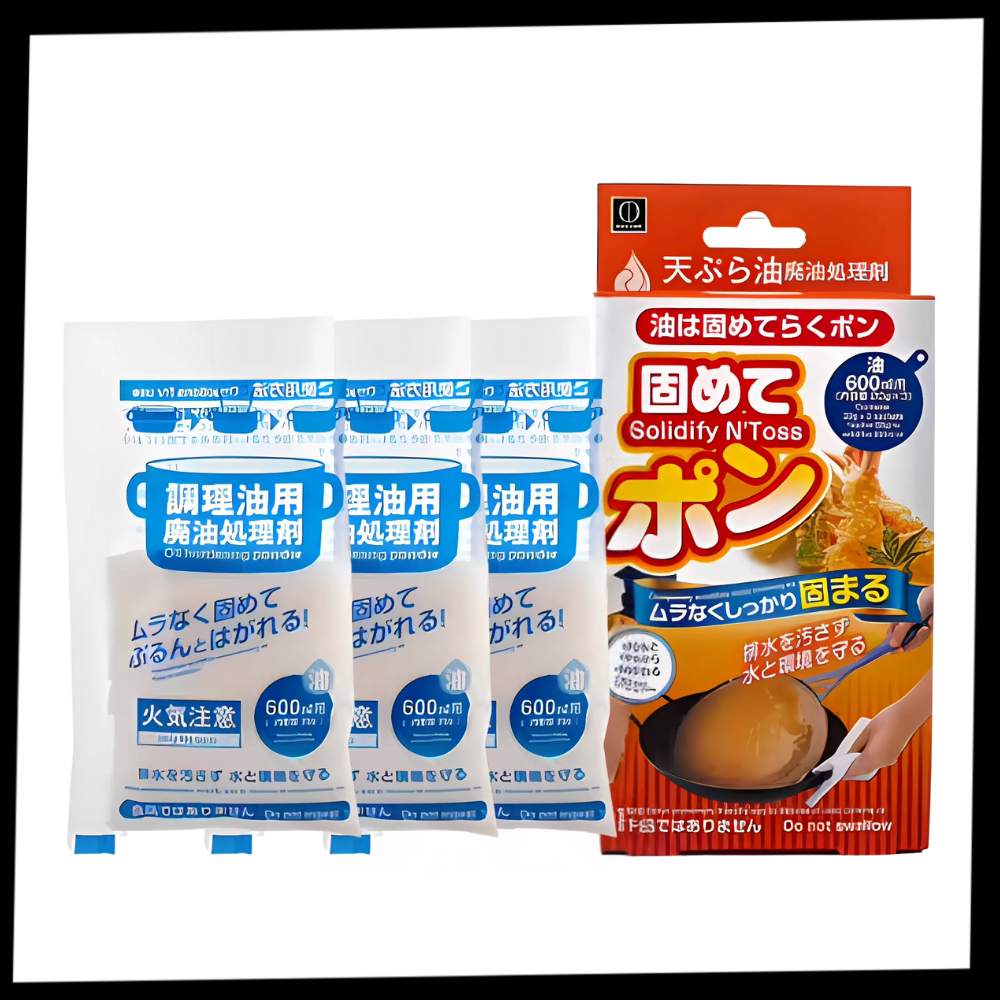 Solidificatore per Olio da Cucina in Polvere - Ozerty