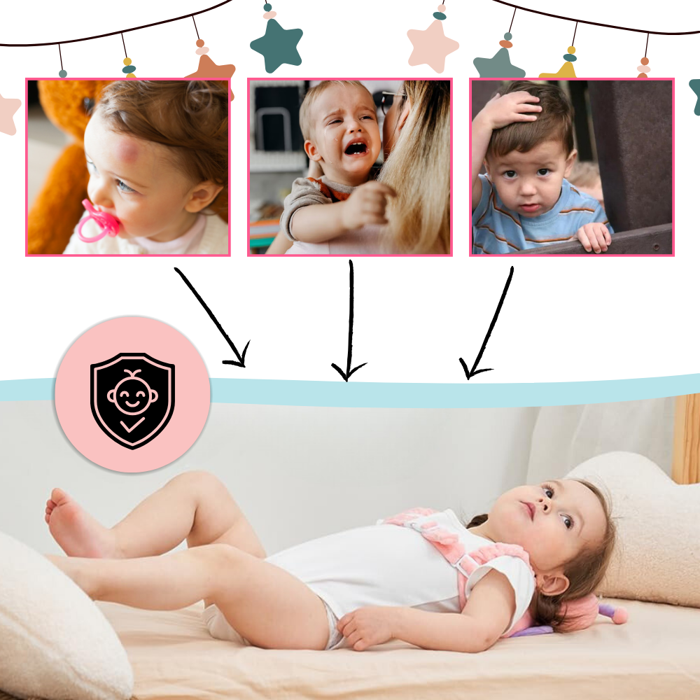 Protezione per la testa ipoallergenica per neonati - Ozerty