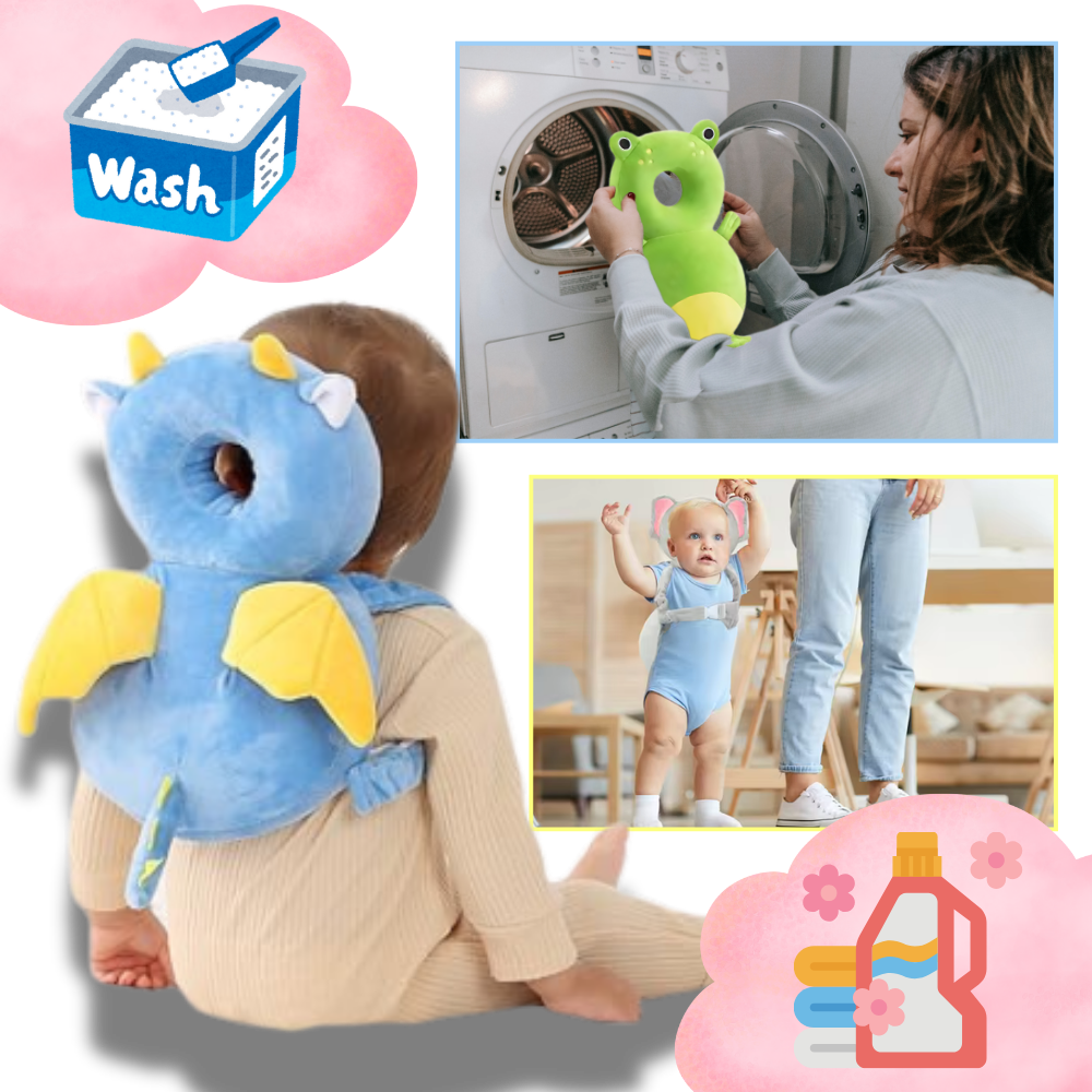 Protezione per la testa ipoallergenica per neonati - Ozerty