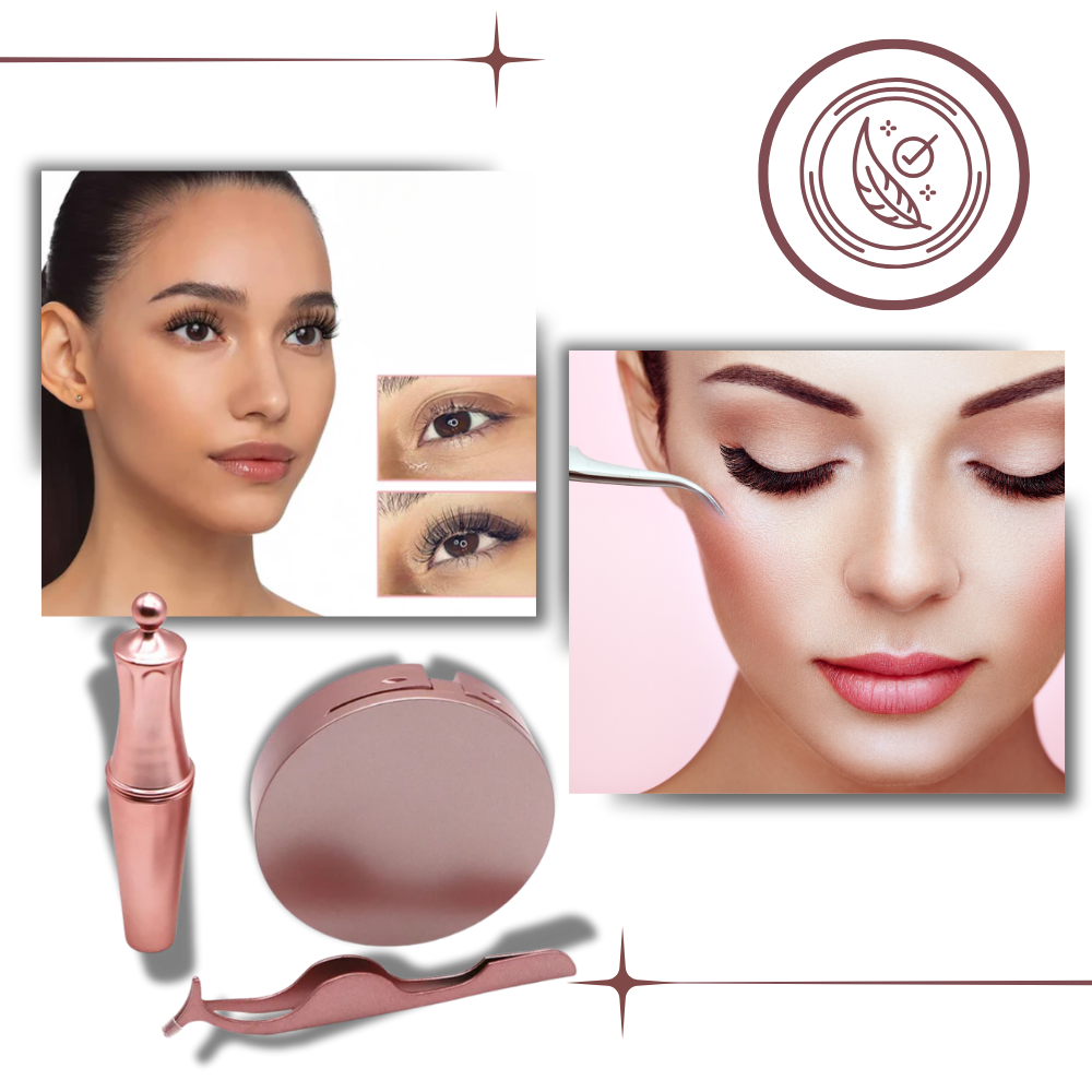 Ciglia ipoallergeniche senza colla - Ozerty