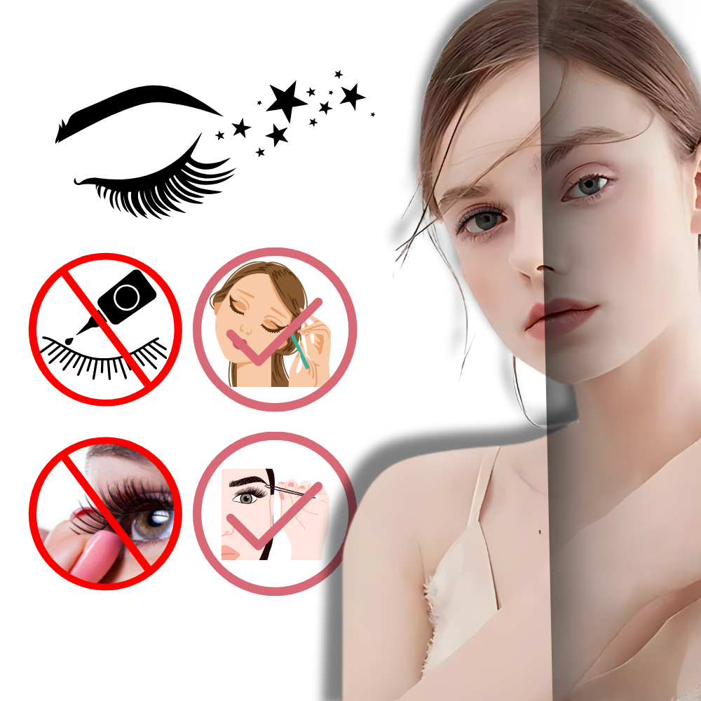 Ciglia ipoallergeniche senza colla - Ozerty