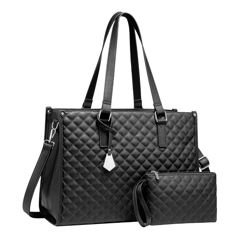 Borsa Tote bag con scomparto isolato -Nero - Ozerty