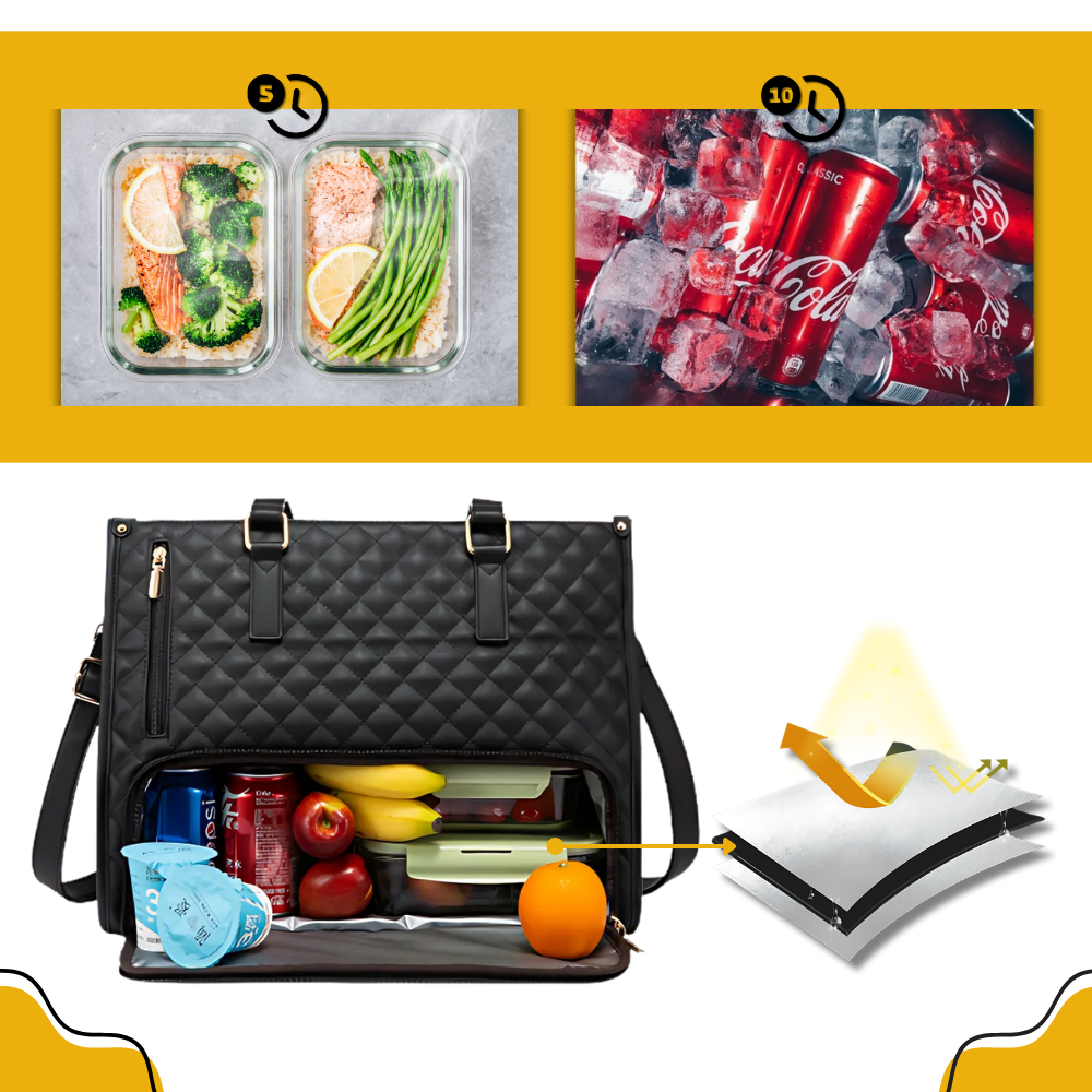 Borsa Tote bag con scomparto isolato - Ozerty