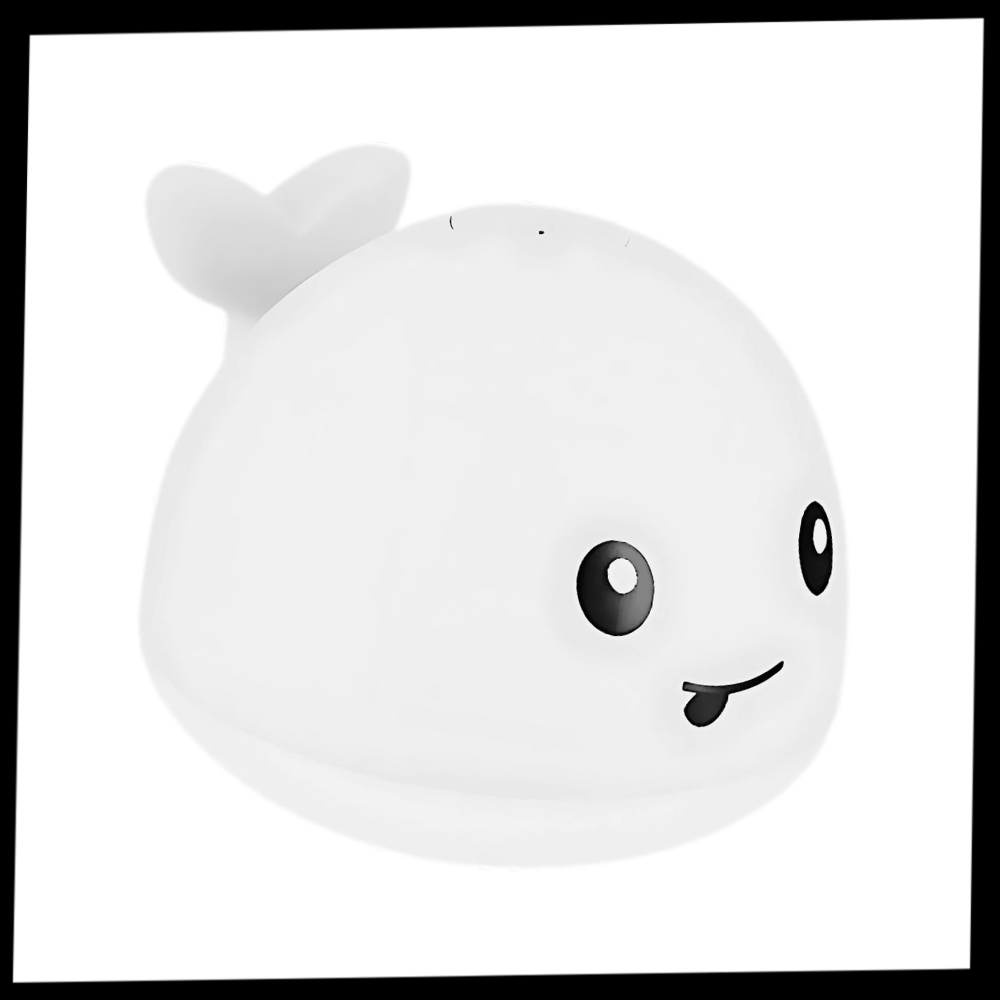 Balena interattiva da bagno con luci - Ozerty