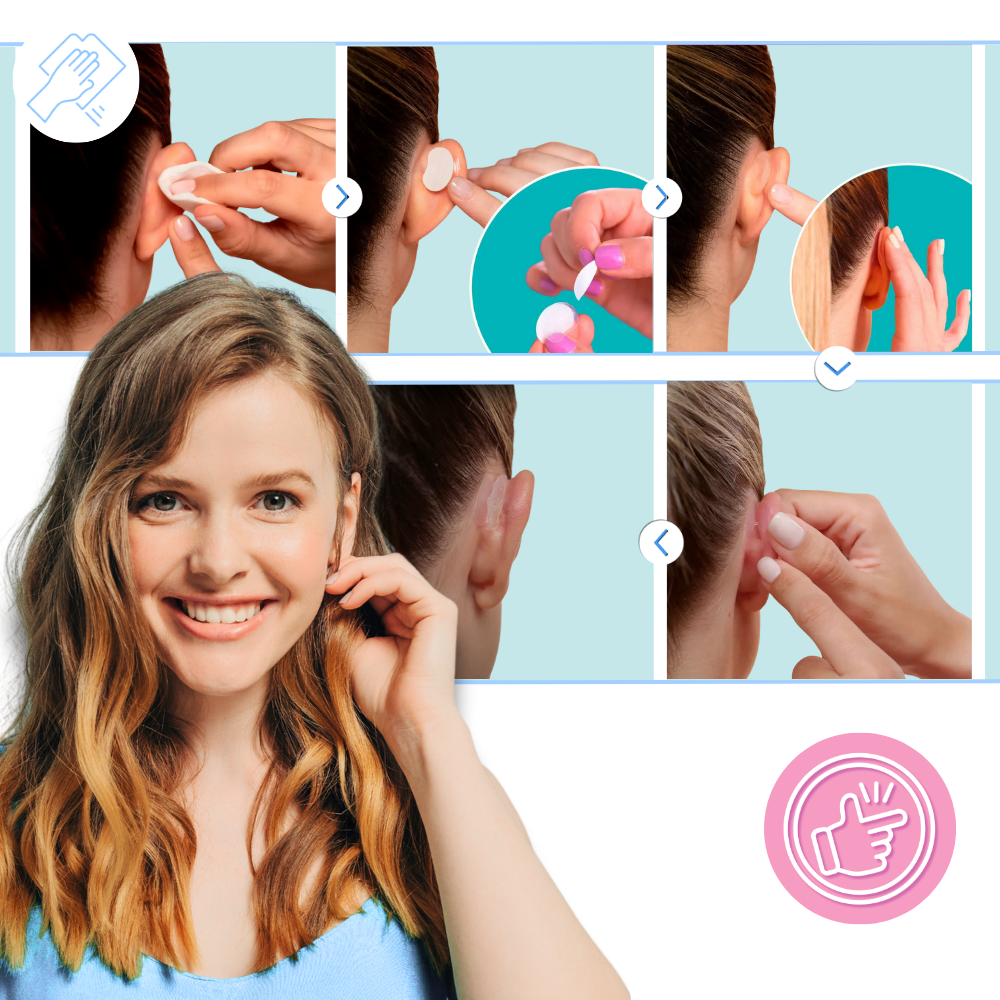 Linguette Invisibili per le Orecchie - Ozerty