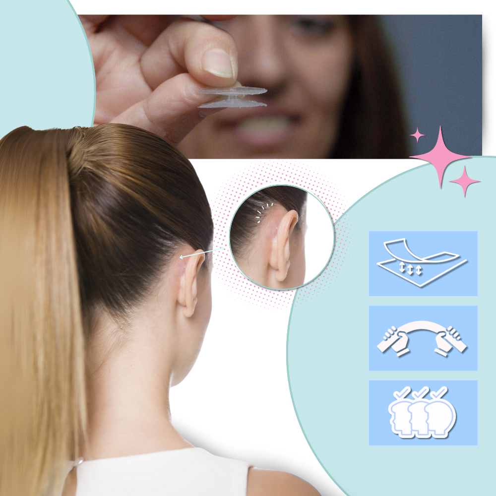 Linguette Invisibili per le Orecchie - Ozerty