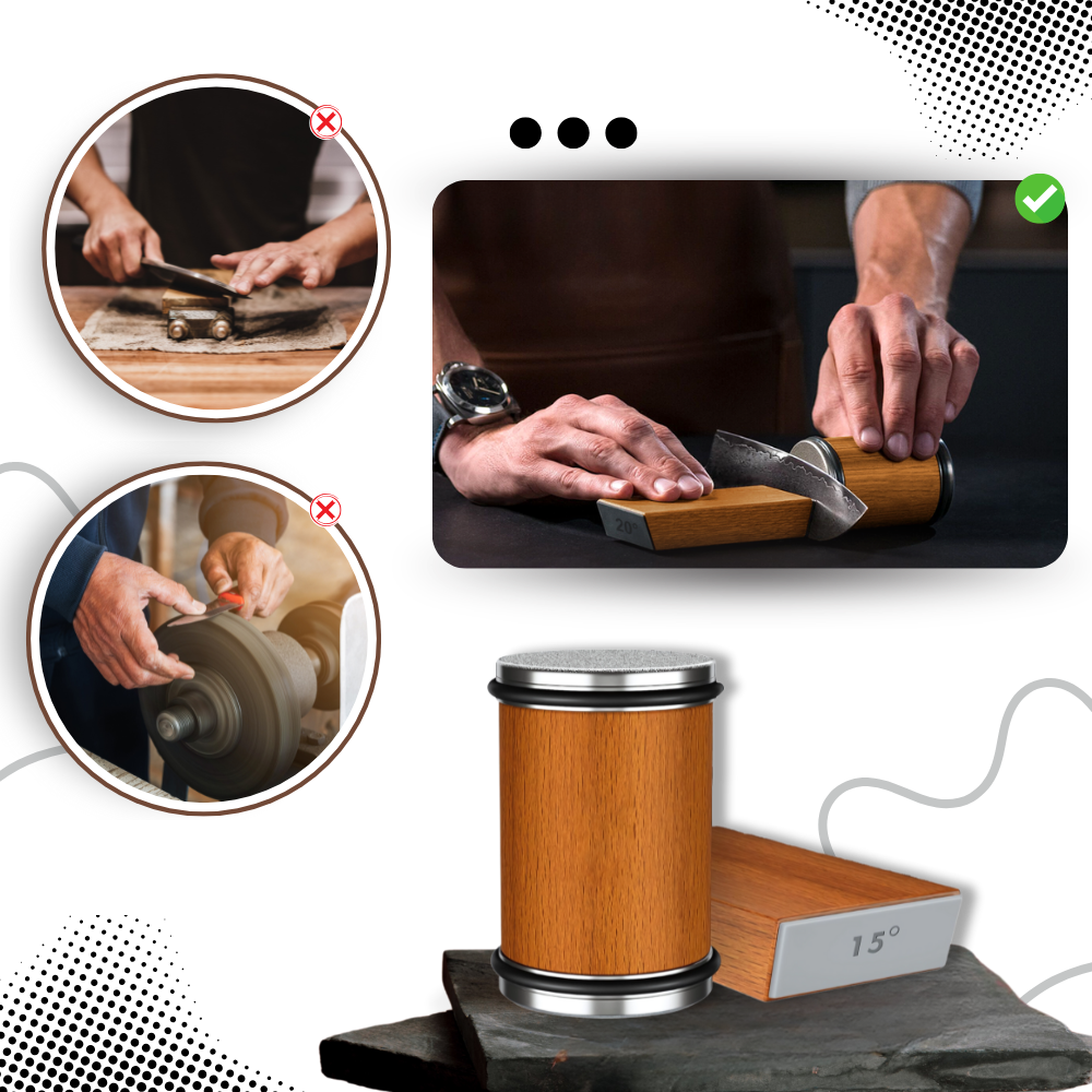 KnifeGlide Affilatore di Precisione - Ozerty