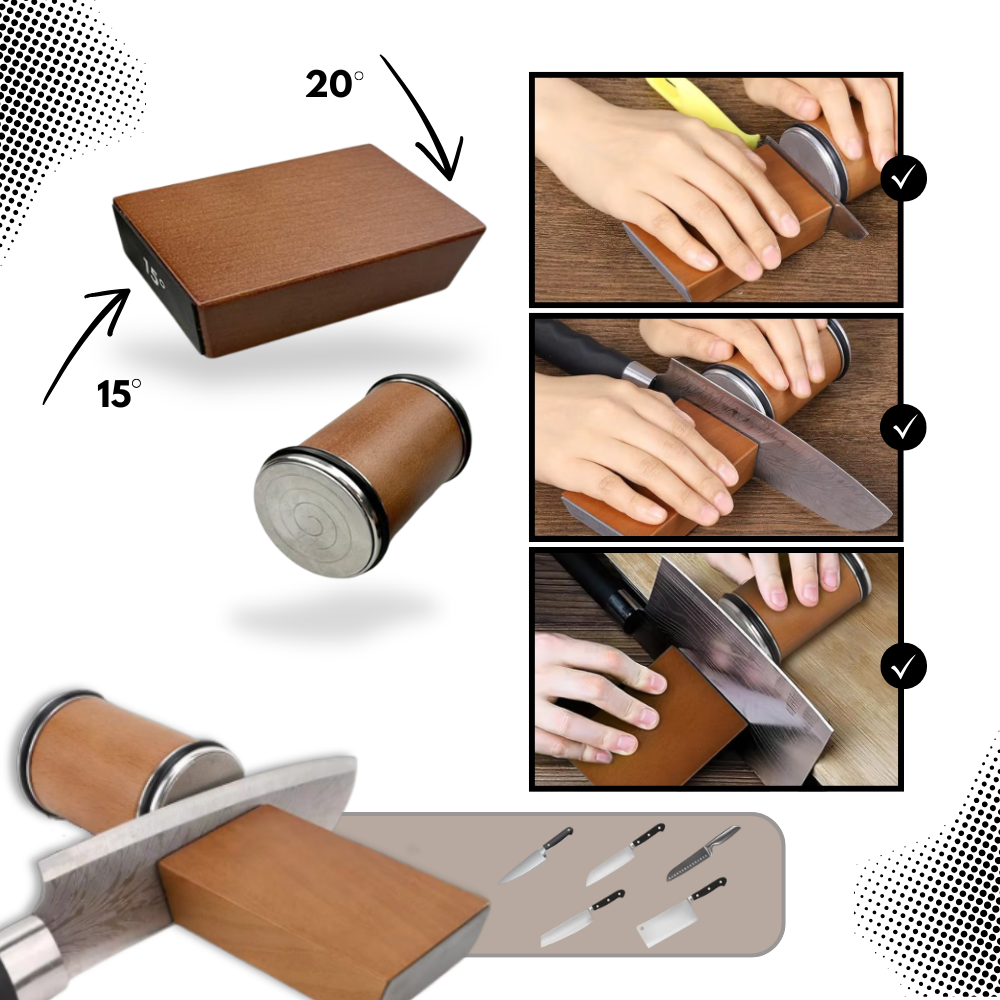 KnifeGlide Affilatore di Precisione - Ozerty