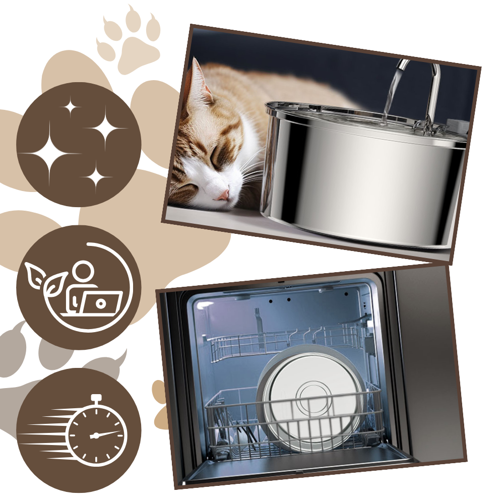 Fontana per gatti di grande capacità - Ozerty