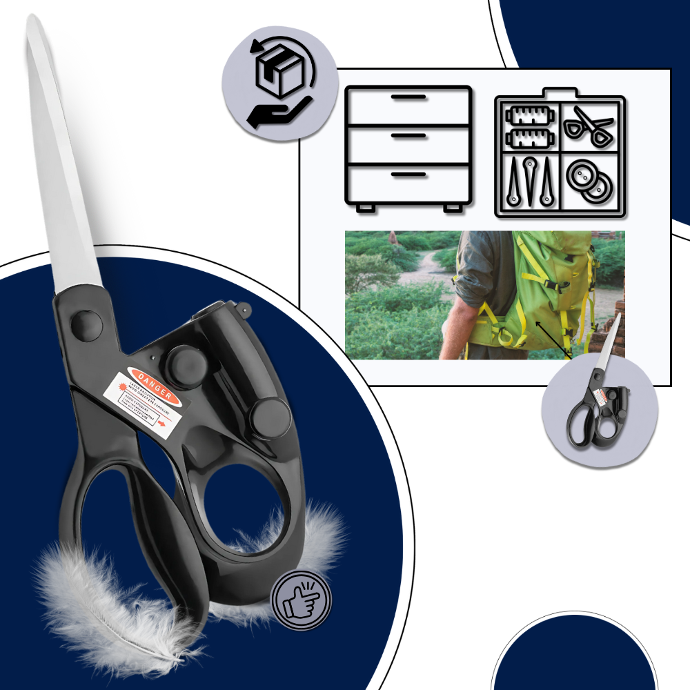 Forbici Laser Line Craft - Ozerty