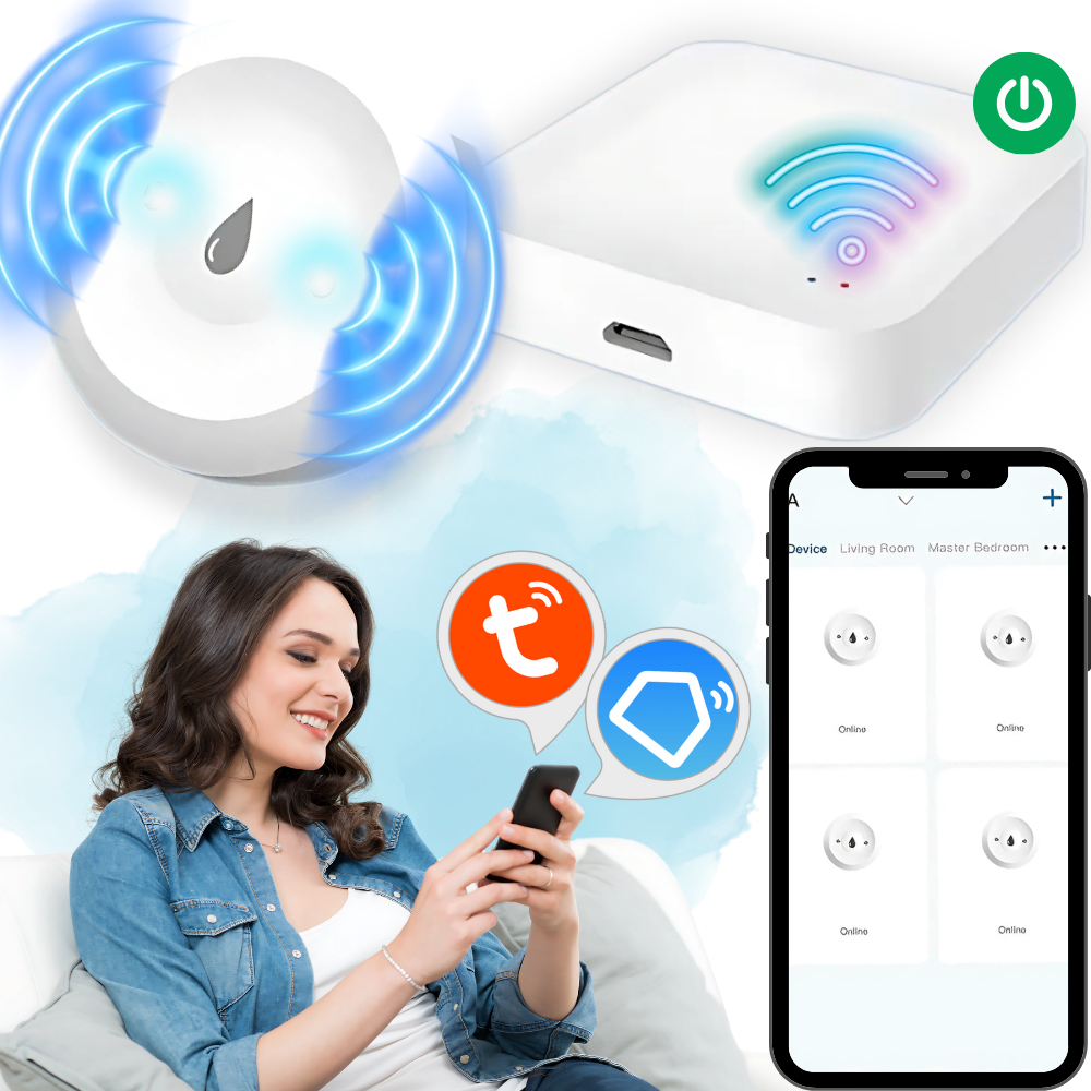 Sensore Wireless LeakLock - Ozerty