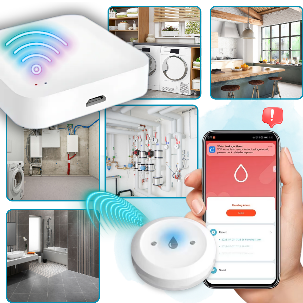 Sensore Wireless LeakLock - Ozerty