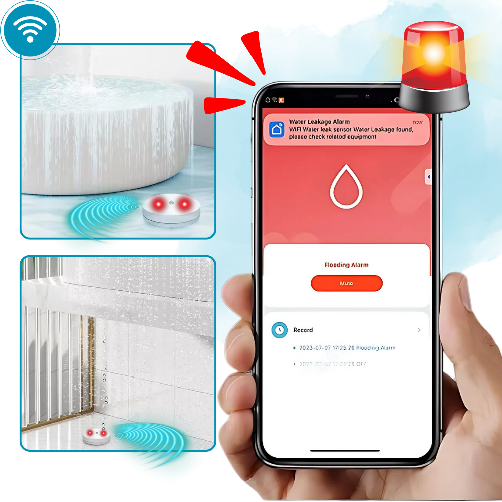 Sensore Wireless LeakLock - Ozerty