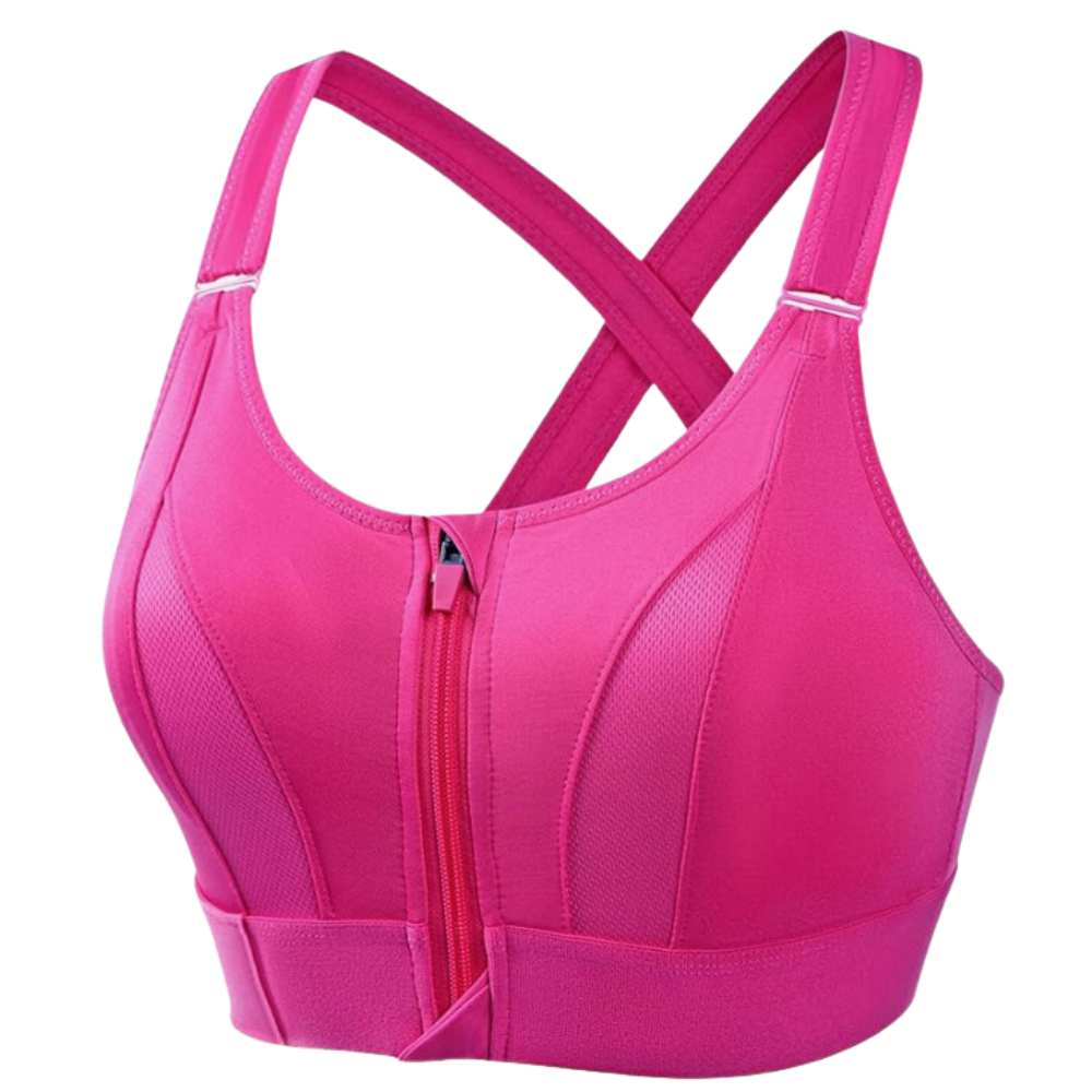 Reggiseno Sportivo Racerback a Massimo Supporto -Rosso rosa/SRosso rosa/MRosso rosa/LRosso rosa/XLRosso rosa/2XLRosso rosa/3XLRosso rosa/4XLRosso rosa/5XL - Ozerty