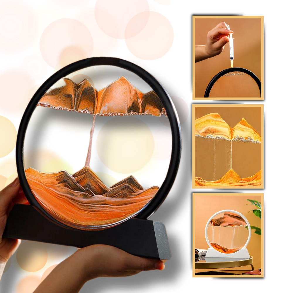 Quadro Ipnotico di Sabbia in Movimento - Ozerty