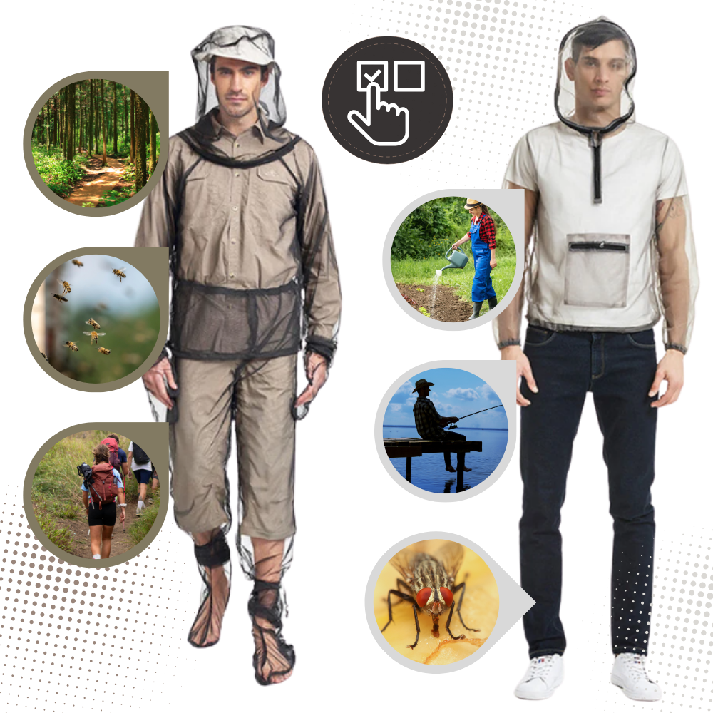 Tuta da Avventura in Micro rete - Ozerty