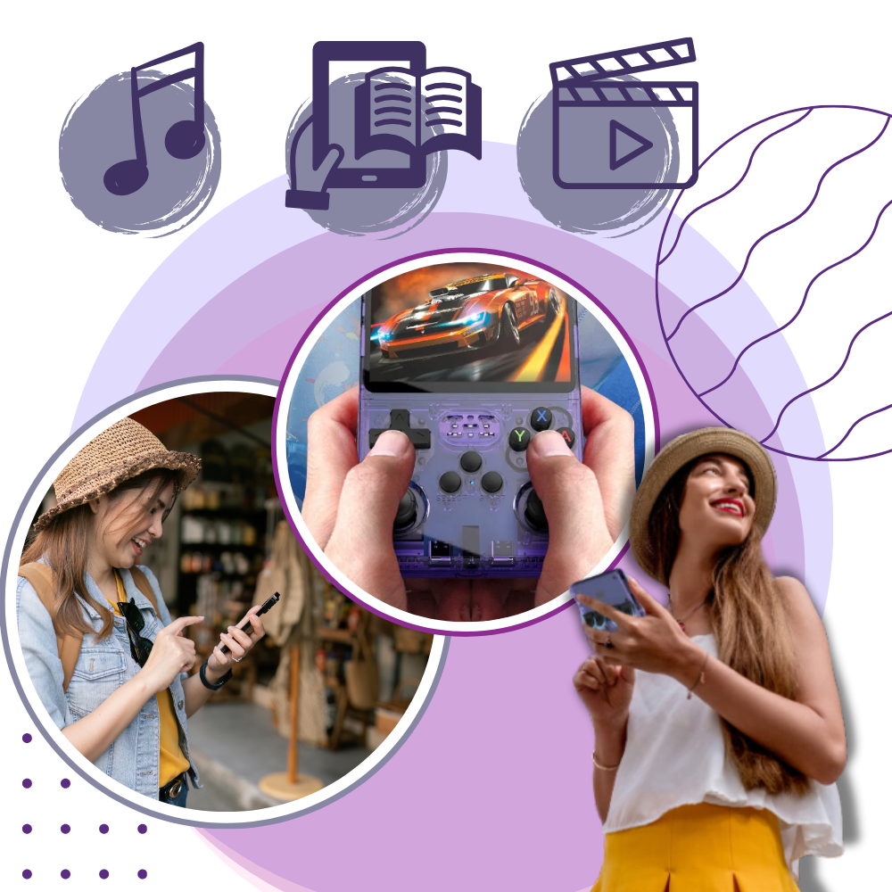 Emulatore multiplo di console portatile retrò - Ozerty