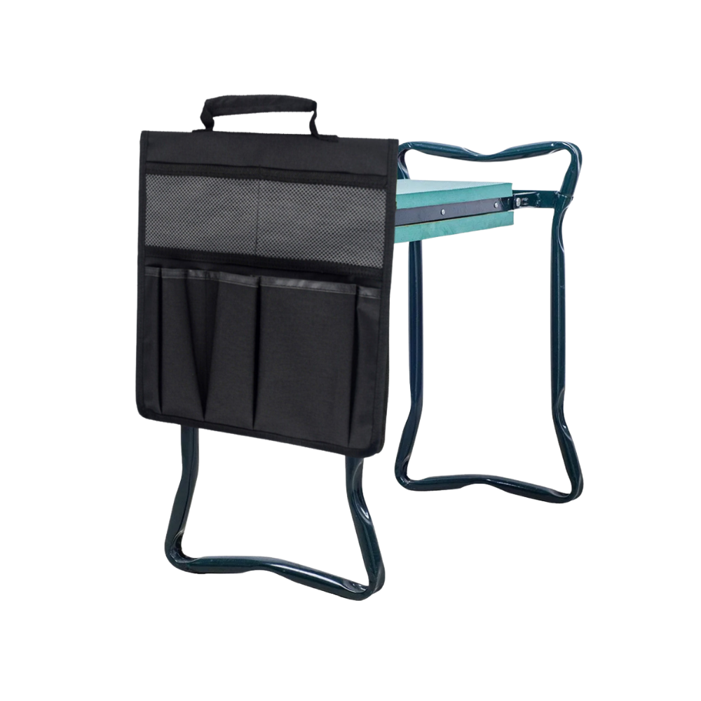 Inginocchiatoio multiuso per il giardinaggio -Nero - Ozerty