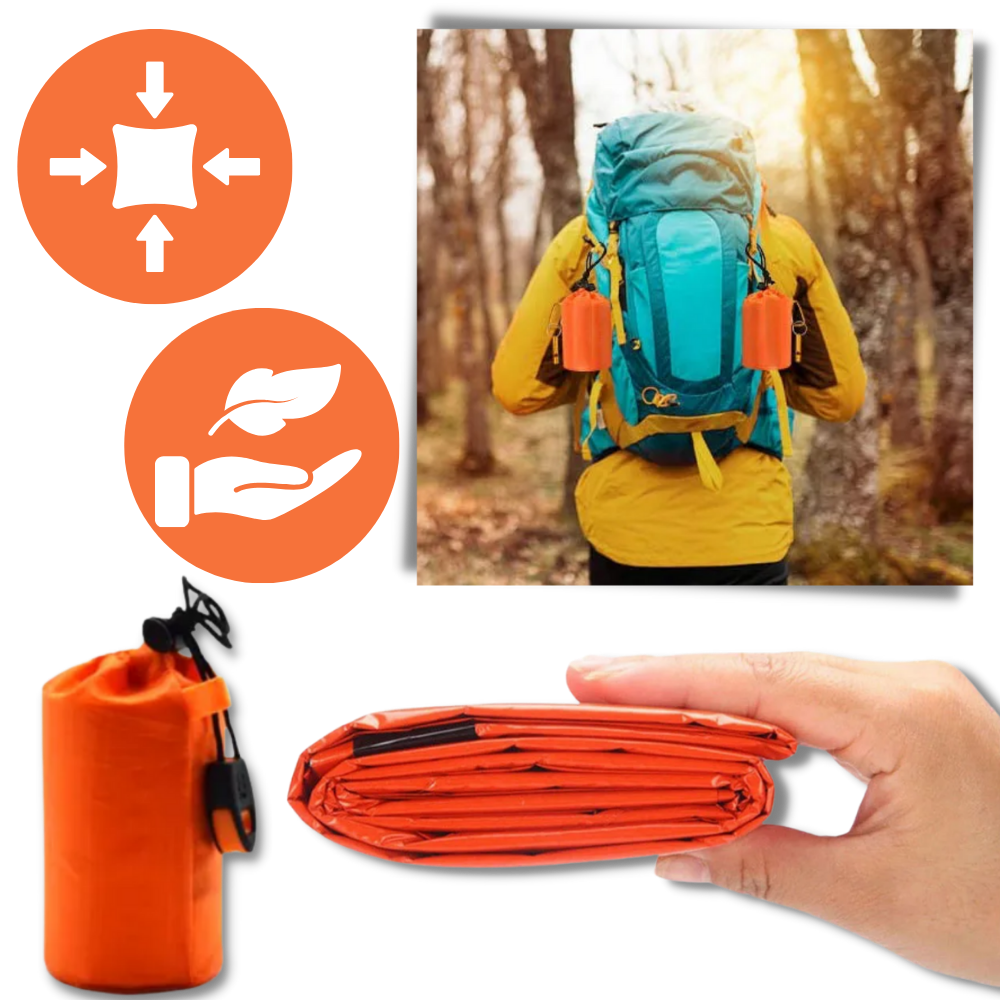 Borsa di sopravvivenza di emergenza in mylar - Ozerty