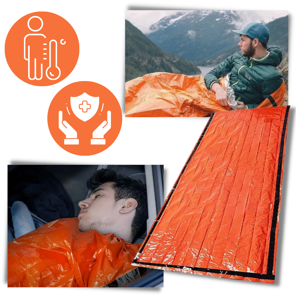 Borsa di sopravvivenza di emergenza in mylar - Ozerty