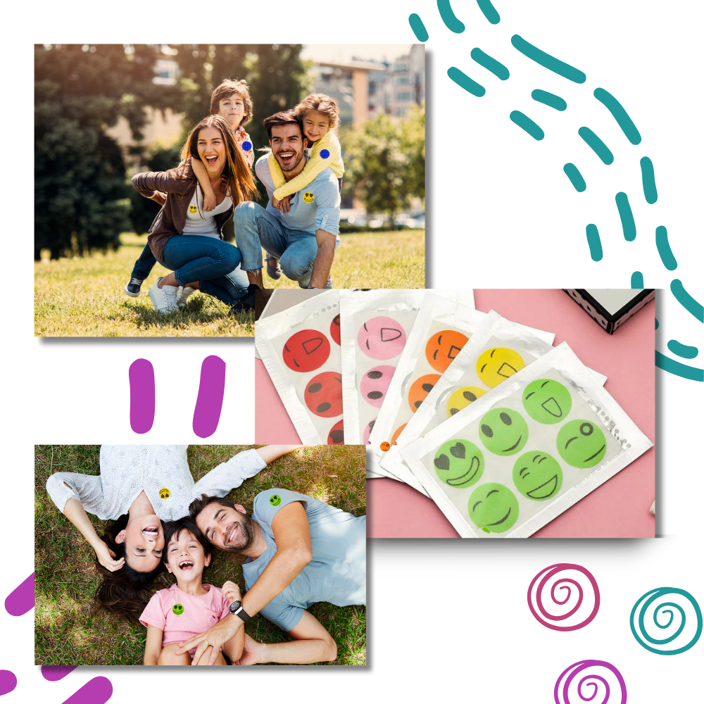 Adesivi repellenti per zanzare con ingredienti naturali - Ozerty