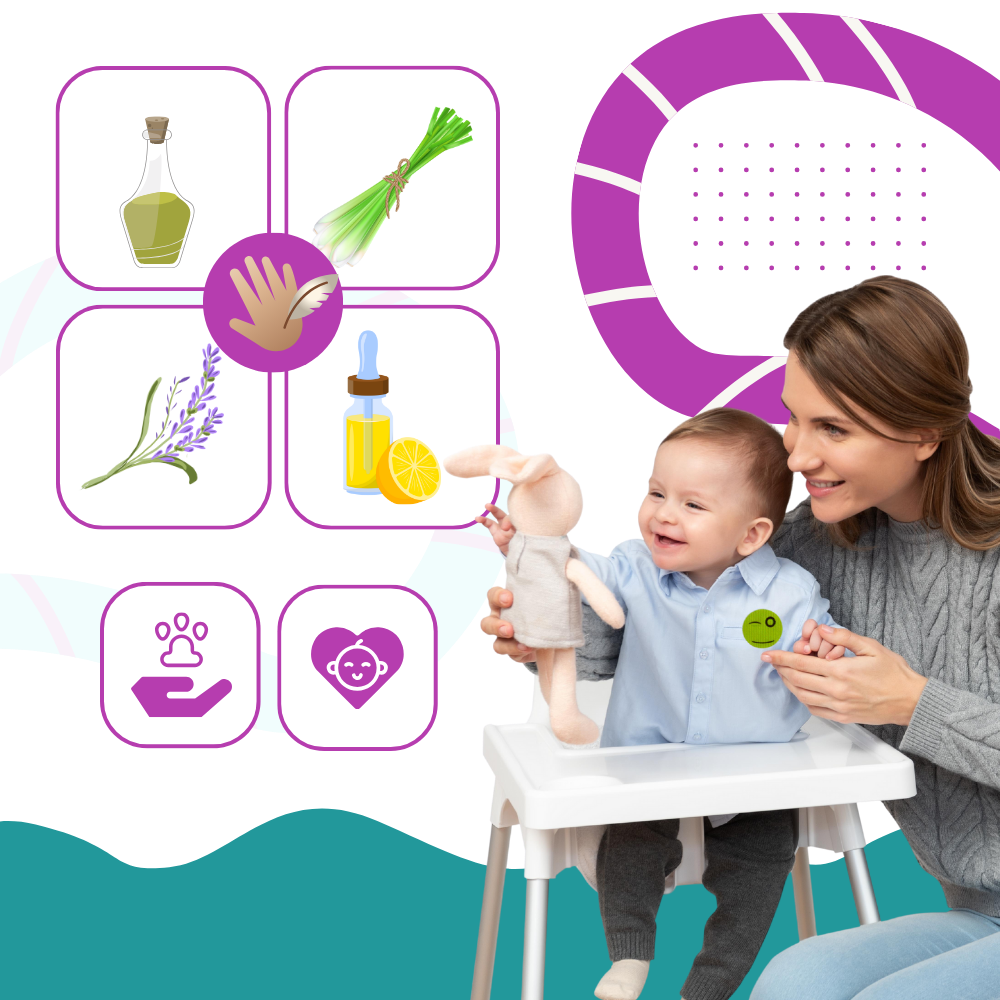 Adesivi repellenti per zanzare con ingredienti naturali - Ozerty