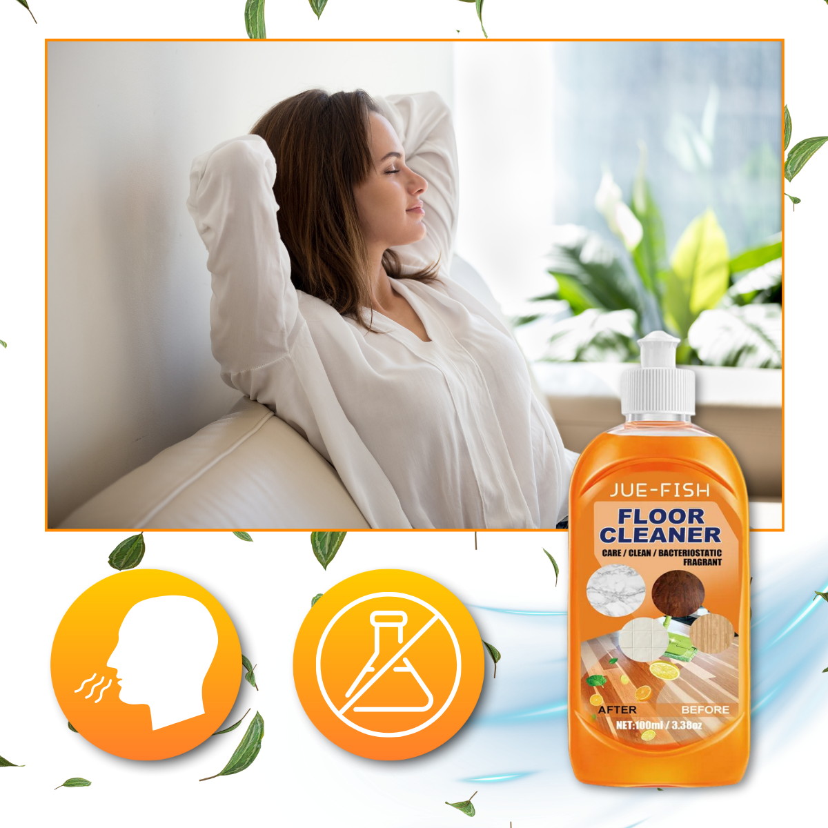 Detergente Multiuso per Marmo con Profumo Naturale - Ozerty